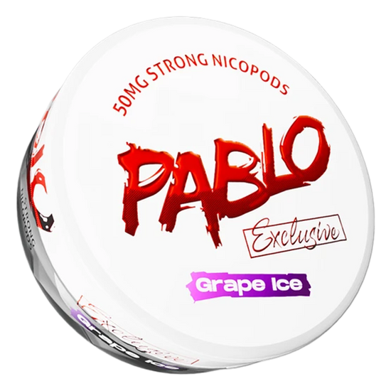 Pablo Exclusive Grape Ice 30mg Nicotine Pouches (5 Pack)
