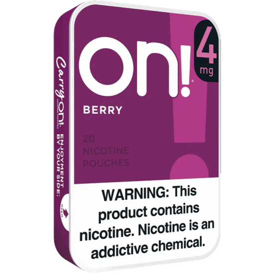 ON! Berry Nicotine Pouches (5 Pack)