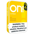 
ON! Citrus Nicotine Pouches (5 Pack) - 2mg