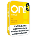 
ON! Citrus Nicotine Pouches (5 Pack) - 4mg