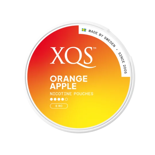 XQS Orange Apple 8mg Nicotine Pouches (5 Pack)