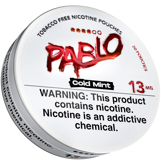 
Pablo Cold Mint Nicotine Pouches (5 Pack)