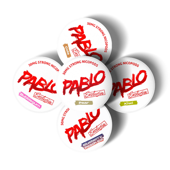 Pablo Exclusive Nicotine Pouch Bundle 30mg (5 Pack)