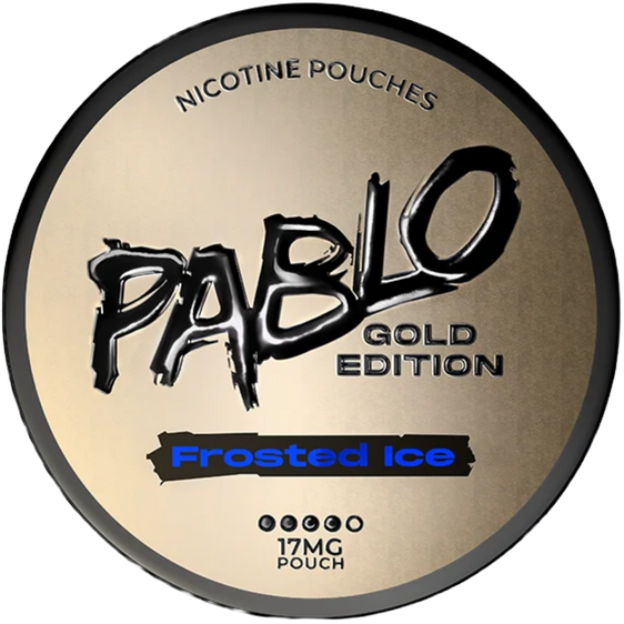 
Pablo Gold Edition Frosted Ice 17mg Nicotine Pouches (5 Pack)
