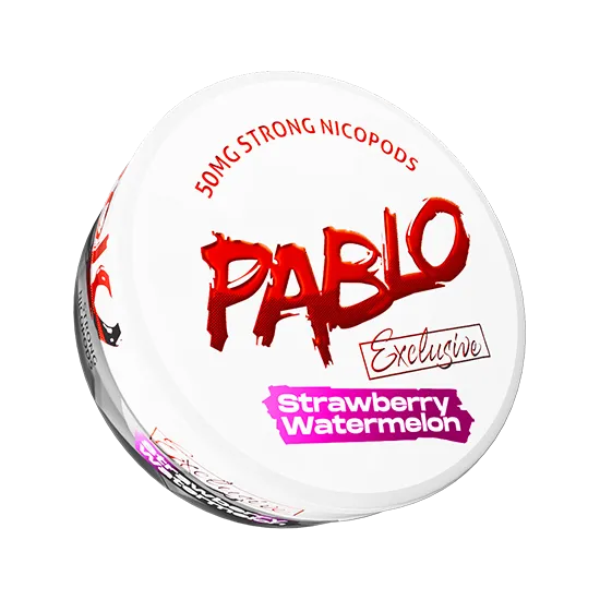Pablo Exclusive Strawberry Watermelon 30mg Nicotine Pouches (5 Pack)