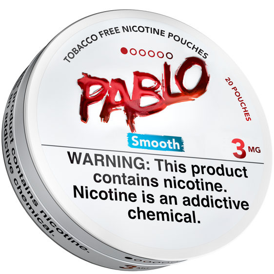 
Pablo Smooth Nicotine Pouches (5 Pack) - 3mg