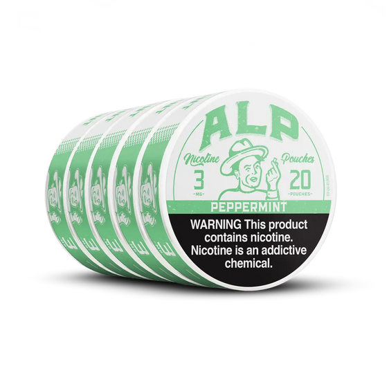 
ALP Peppermint Nicotine Pouches (5 Pack)