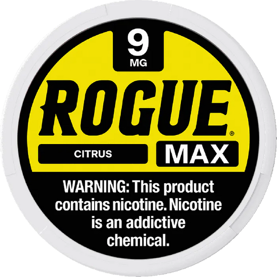 Rogue MAX Citrus Nicotine Pouches (5 Pack)