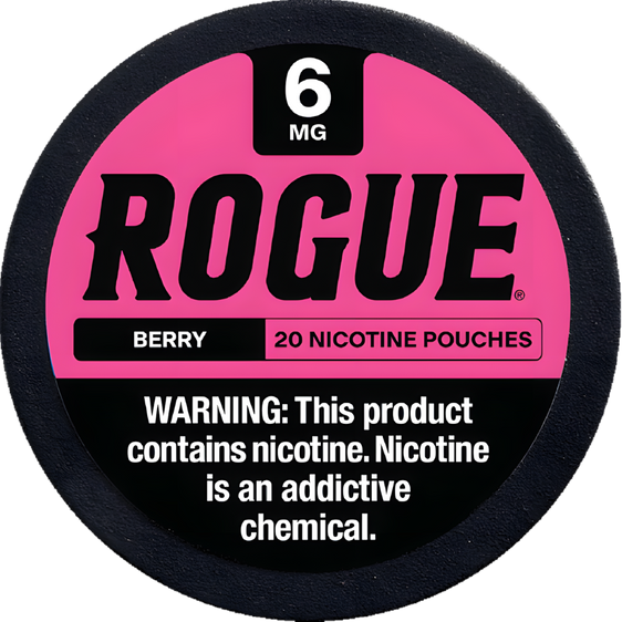 
Rogue Nicotine Pouch Bundle 6mg (5 Pack)