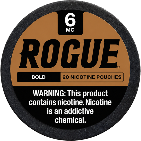 
Rogue Bold Nicotine Pouches (5 Pack)