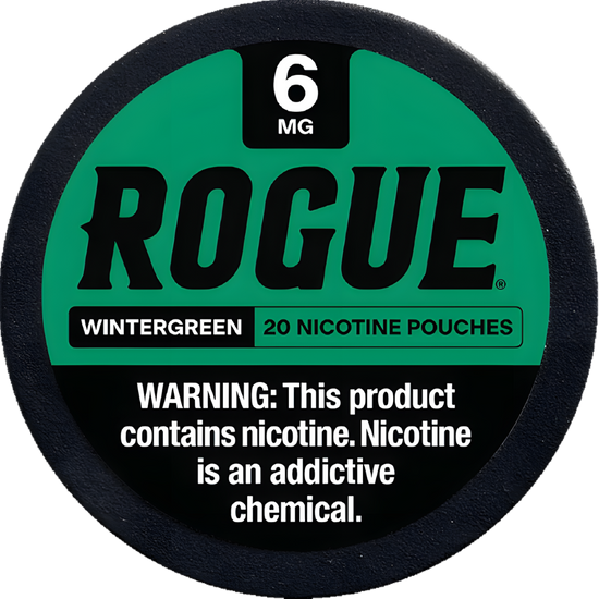 Rogue Wintergreen Nicotine Pouches (5 Pack)