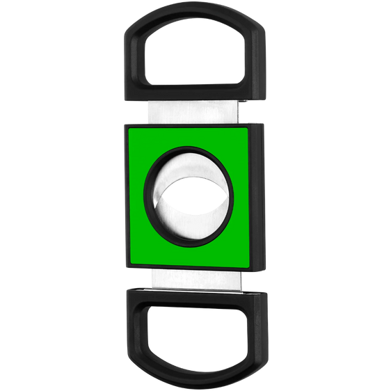 
S.T. Dupont Fluo Cigar Cutter - Matte Black & Neon Green