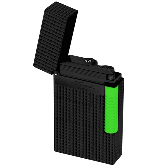 
S.T. Dupont Le Grand Lighter – Black & Green