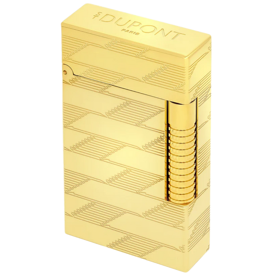 S.T. Dupont Le Grand Fluo Lighter - Fire X Yellow Gold