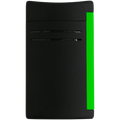 
S.T. Dupont Lighter MaxiJet - Matte Black & Neon Green