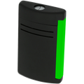 
S.T. Dupont Lighter MaxiJet - Matte Black & Neon Green