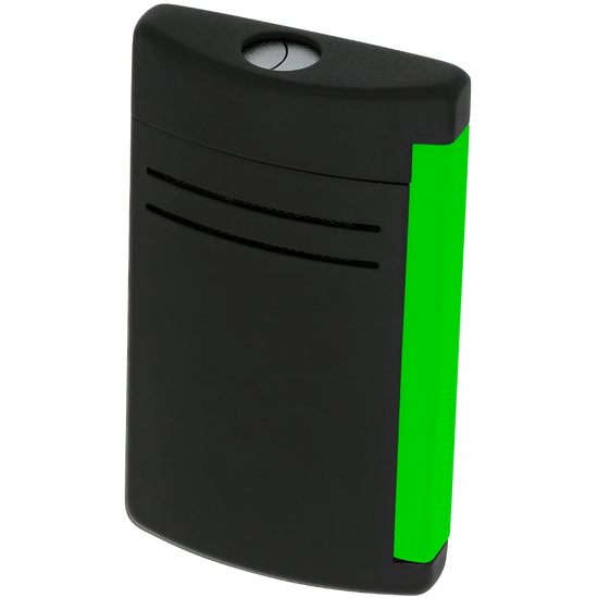 S.T. Dupont MaxiJet Torch Lighter - Matte Black & Neon Green