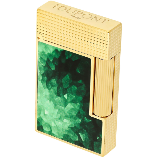 S.T. Dupont Ligne 2 Géode Lacquered Lighter - Green