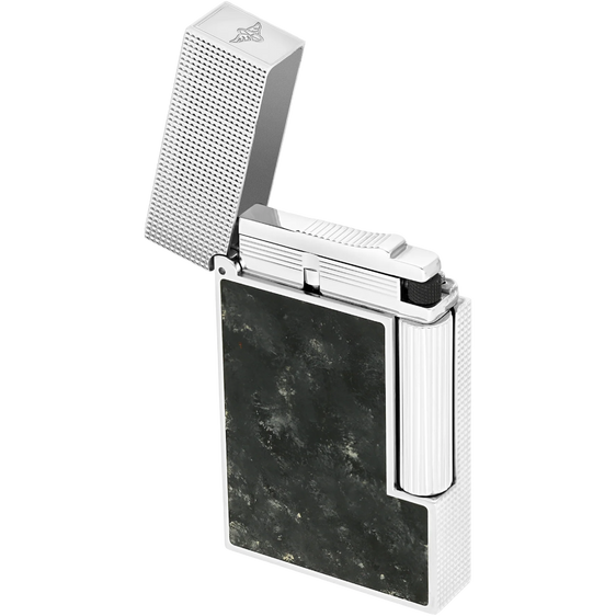 
S.T. Dupont Ligne 2 Savoir-Faire Popoté Lacquered Lighter - Black