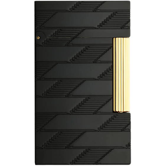 
S.T. Dupont Ligne 2 Lighter – Monogram 1872 Black