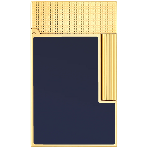 
S.T. Dupont Ligne 2 Lighter – Micro Diamond Head Dark Blue