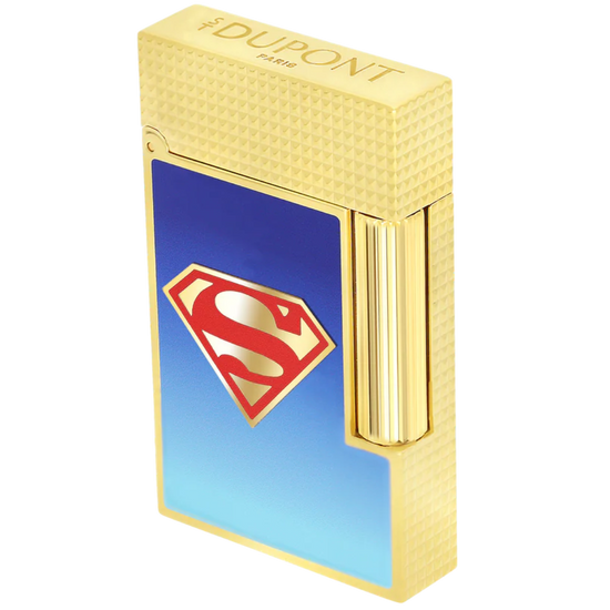 S.T. Dupont Line 2 Perfect Ping Superman Lighter