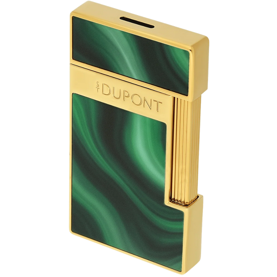 S.T. Dupont Slimmy Géode Lacquered Lighter - Green