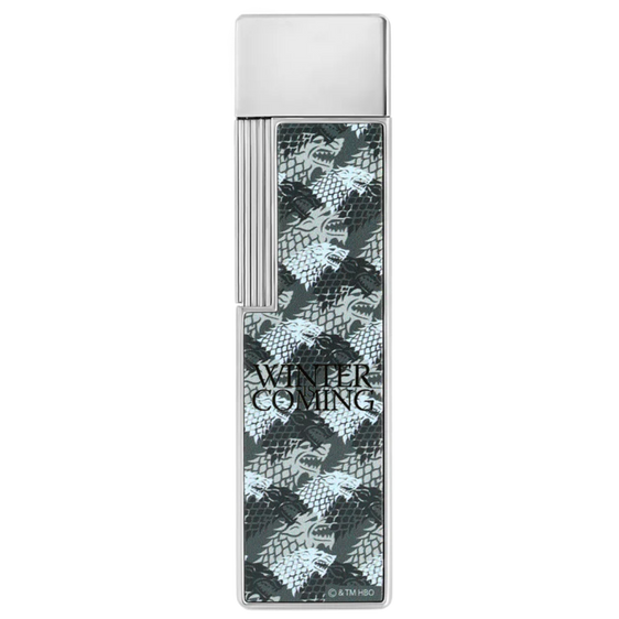 
S.T. Dupont Twiggy Lacquered Lighter - Game of Throne Stark