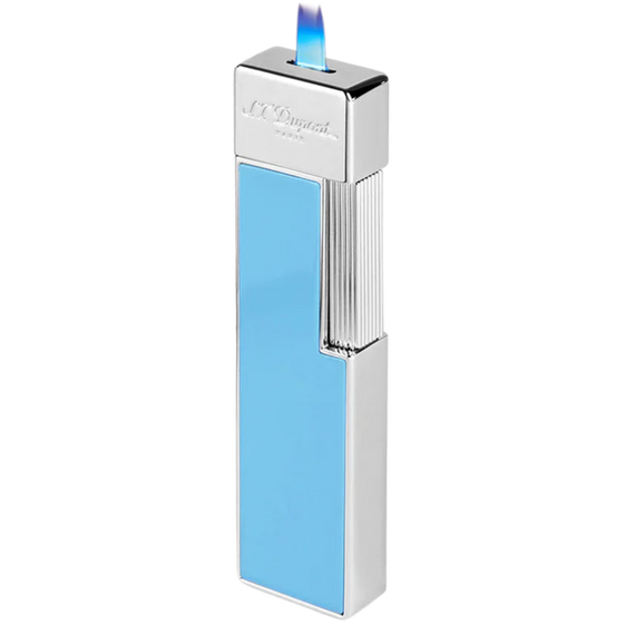 
S.T. Dupont Twiggy Lighter - Light Blue Lacquer