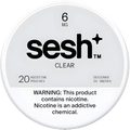 
Sesh+ Clear Nicotine Pouches (5 Pack) - 6MG