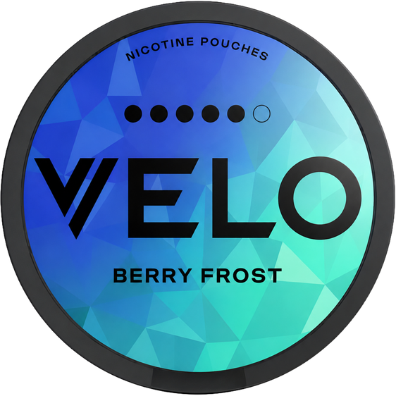 
VELO Berry Frost Nicotine Pouches (5 Pack) - 14mg