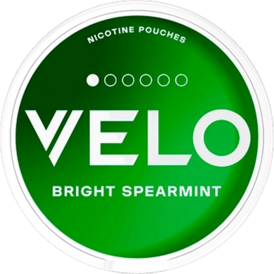 VELO Bright Spearmint Nicotine Pouches – 8mg (5 Pack)