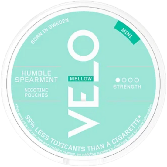 VELO Humble Spearmint Mini Nicotine Pouches – 4mg (5 Pack)