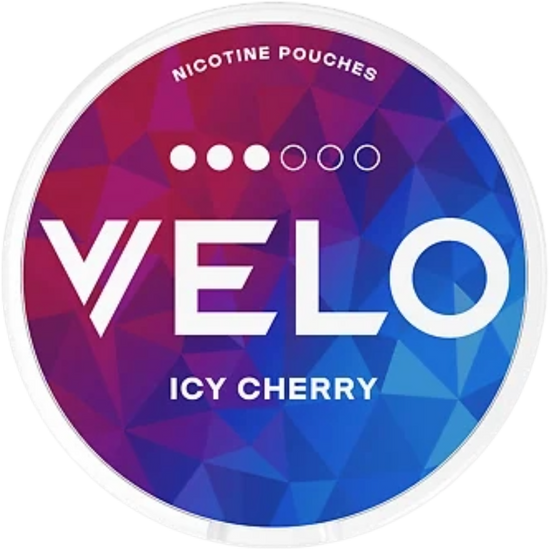 VELO Icy Cherry Nicotine Pouches – 8mg (5 Pack)