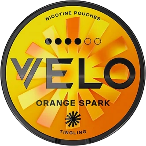 
VELO Orange Spark Nicotine Pouches (5 Pack) - 10mg