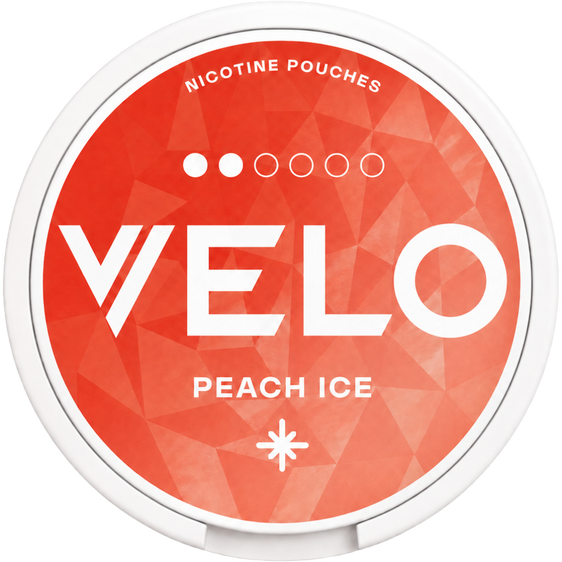 
VELO Peach Ice Nicotine Pouches (5 Pack) - 6mg