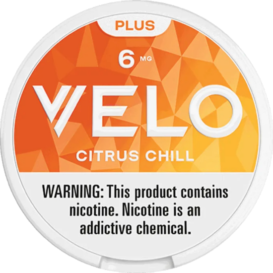 VELO Plus Citrus Chill Nicotine Pouches (5 Pack)