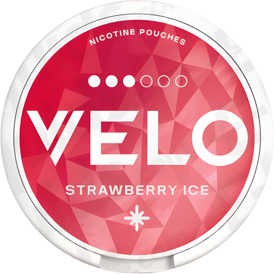 VELO Strawberry Ice 10mg Nicotine Pouches (5 Pack)