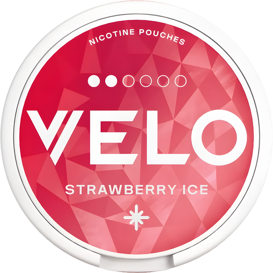 VELO Strawberry Ice Mini Nicotine Pouches 6mg (5 Pack)