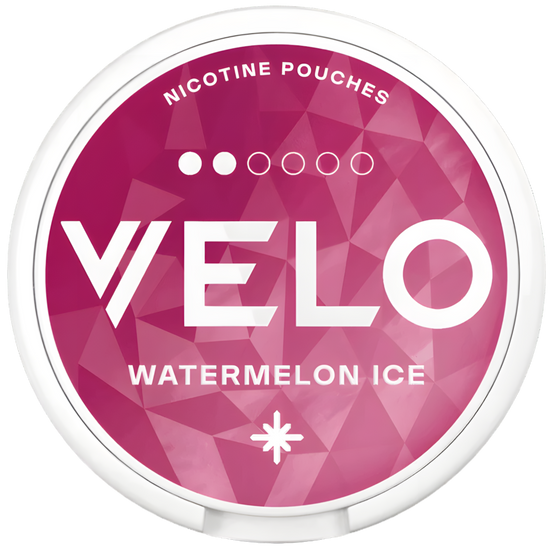 VELO Watermelon Ice Mini Nicotine Pouches 6mg (5 Pack)