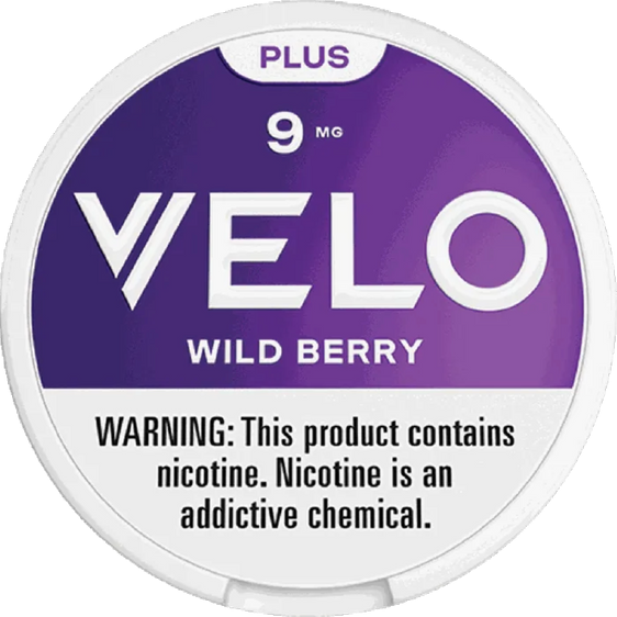 
VELO Plus Wild Berry Nicotine Pouches (5 Pack) - 9mg