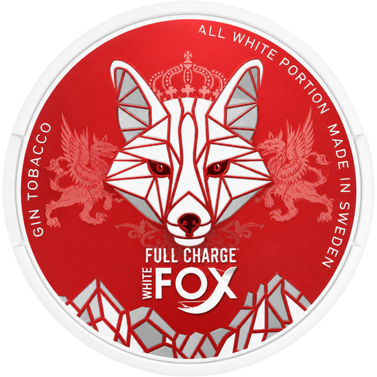 White Fox Full Charge 16mg Nicotine Pouches (5 Pack)