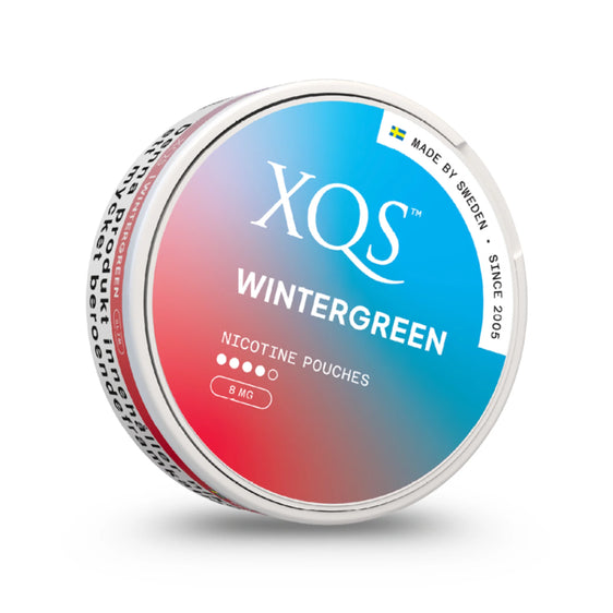
XQS Wintergreen 4mg Nicotine Pouches (5 Pack)