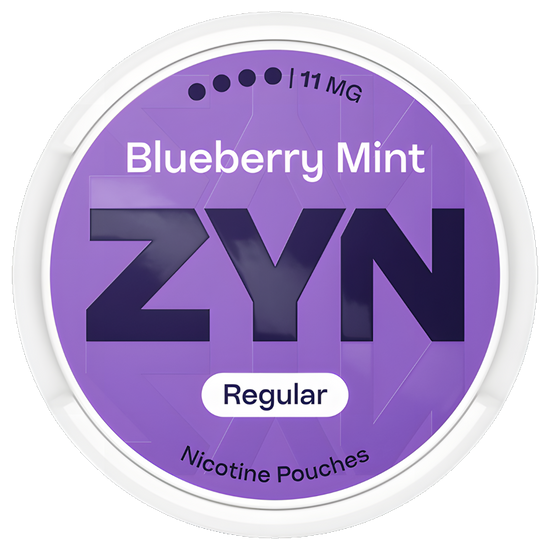 ZYN Blueberry Mint 11mg Nicotine Pouches (5 Pack)