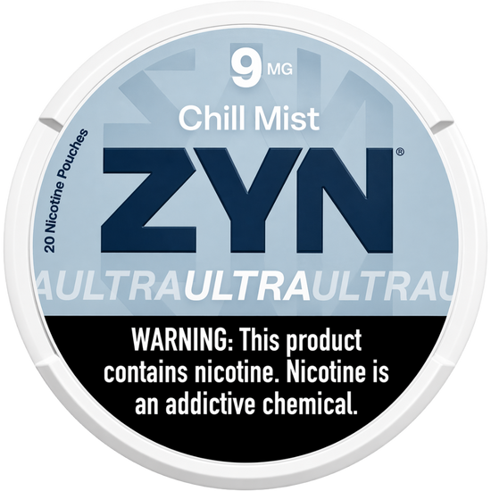 ZYN Ultra Chill Mist Nicotine Pouches (5 Pack)