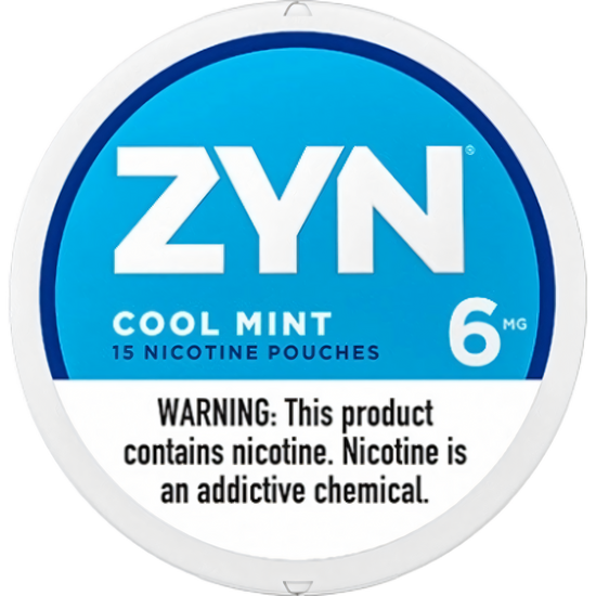 ZYN Cool Mint Nicotine Pouches (5 Pack)