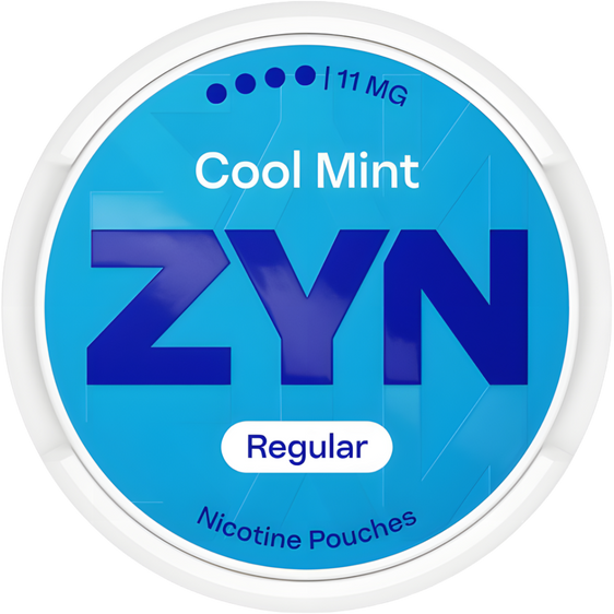 
ZYN Cool Mint Nicotine Pouches – Regular (5 Pack) - 11mg