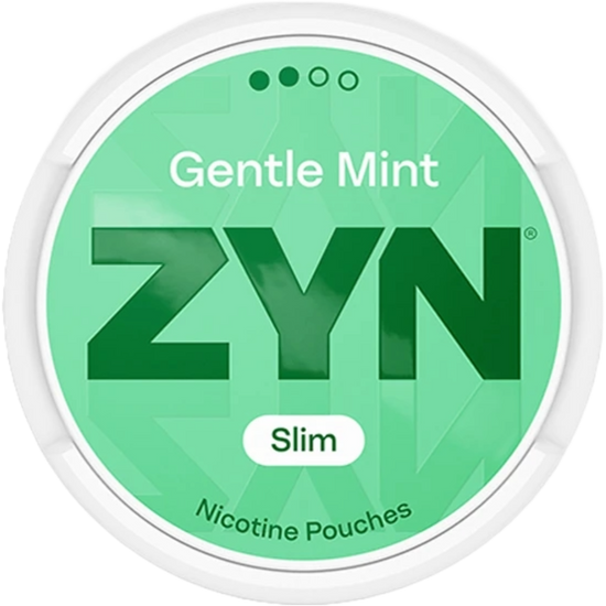 ZYN Gentle Mint Nicotine Pouches – 6mg (5 Pack)