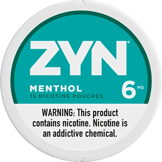 ZYN Menthol Nicotine Pouches (5 Pack)