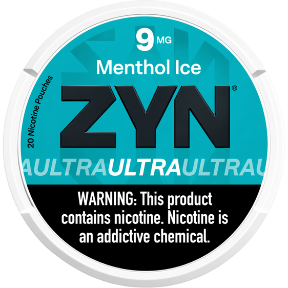 
ZYN Ultra Menthol Ice Nicotine Pouches (5 Pack)